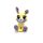 Big-eyed cute plush Rabbit 10cm high - Yellow/Purple