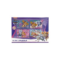 Paw Patrol 4 in 1 Puzzle 12-13-20-24 pieces - Pink