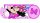 Minnie Mouse cylinder-shaped pencil case 21x8x8cm