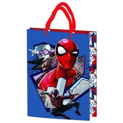 Gift bag 23x18x8.5cm, laminated plastic surface - Spiderman