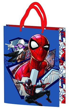 Gift bag 23x18x8.5cm, laminated plastic surface - Spiderman