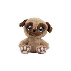 Big-eyed cute plush Dog 30cm high - Brown