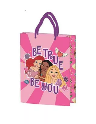 Gift bag 34x26x12cm. 4ass FSC Disney Princess