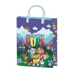   Ajándéktasak 32x27x10cm, laminált műanyag felülettel - Paw Patrol Pink
