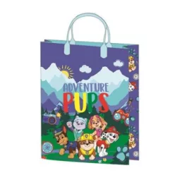   Gift bag 32x27x10cm, laminated plastic surface - Paw Patrol Pink