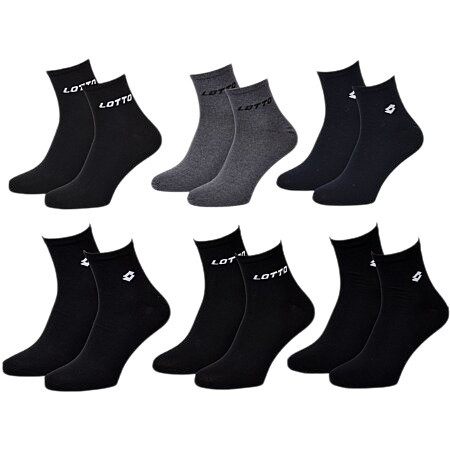Lotto short sports socks - 3 pairs/pack