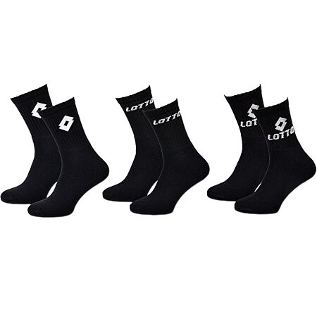 Lotto cotton sports socks - 3 pairs/pack