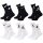 Lotto sports socks - 3 pairs/pack - black - 43-46