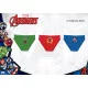 Avengers 3-piece little boy cotton underwear - 122-128