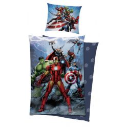   Avengers bedding set - New York battle 100% cotton 140x200 + 65x65
