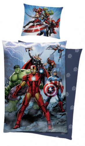 Avengers bedding set - New York battle 100% cotton 140x200 + 65x65