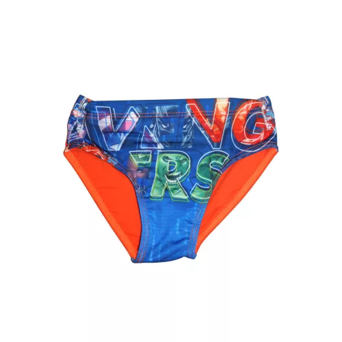 Avengers swim trunks for boys - with Avengers print - orange - 116
