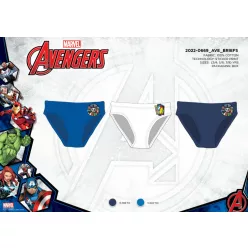 3-piece little boy cotton underwear - Avengers