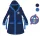 Avengers hooded cotton robe for kids - dark blue - 122-128