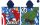 Avengers quick-drying poncho - 55x110 cm