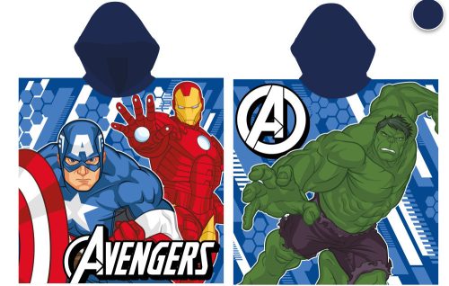 Avengers quick-drying poncho - 55x110 cm
