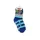 Non-slip kids ankle socks - Avengers - plush - grey-blue - 31-34