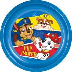 Paw Patrol plastic flat plate