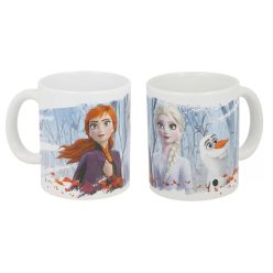 Frozen ceramic mug with cute pattern - 330ml