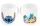 Stitch ceramic mug with cute pattern - 330ml