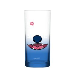 Stitch prémium üveg pohár - 290ml