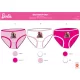 Barbie little girl panties - 3-piece cotton panties - 98-104