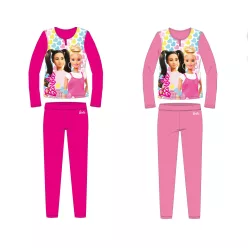 Barbie jersey cotton pajamas - pink - 122
