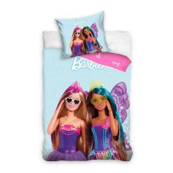   BARBIE Pillangó Ágyneműgarnitúra 100% pamut 140x200 + 65x65