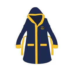 Batman hooded cotton robe for kids