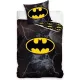 BATMAN lightning bedding set 100% cotton 140x200 + 65x65