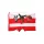 Baby bath boxer bottom for boys - Bing bunny - red - 80