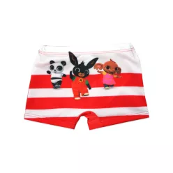 Bing Bunny swim trunks for boys - red - 104