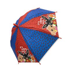 Bing kids semi-automatic umbrella - 68cm - Blue and Red