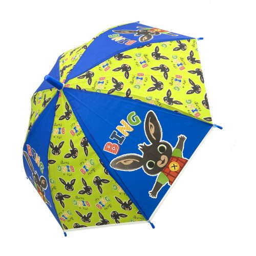 Bing kids semi-automatic umbrella - 74cm - Blue and Green