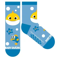 Baby Shark non-slip plush regular socks for kids