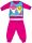 Baby Shark winter thick baby pajamas - cotton flannel pajamas - pink - 92