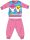 Disney Princesses winter cotton baby pajamas - interlock pajamas - pink - 80