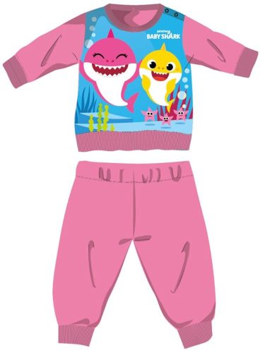 Disney Princesses winter cotton baby pajamas - interlock pajamas - pink - 80