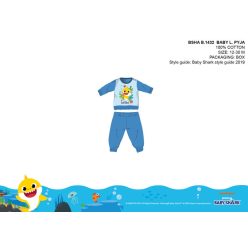   Baby Shark baby pajamas - jersey cotton pajamas - light blue - 98