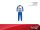 Disney Cars thin cotton kids pajamas - jersey pajamas - medium blue - 98