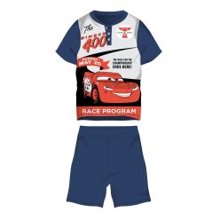   Disney Cars summer short sleeve kids pajamas - cotton jersey pajamas - dark blue - 116