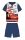 Disney Cars summer short sleeve kids pajamas - cotton jersey pajamas - dark blue - 116