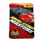 Cars boy fleece blanket - 100 x 150 cm - black-red