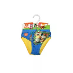 44 Silly cat swim trunks for boys - yellow - 98