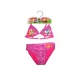 44 Cheeky cat two-piece swimsuit for girls - triangle top - pink - 116