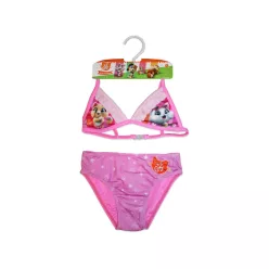   44 Cheeky cat two-piece swimsuit for girls - triangle top - pink - 98