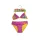44 Cheeky cat two-piece swimsuit for girls - triangle top - yellow - 116