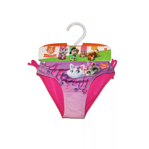 44 Cheeky cat swimsuit bottoms for girls - pink - 116