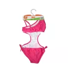44 Cheeky cat trikini swimsuit for girls - pink - 98