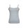 Women's two-piece camo print lingerie set - cotton sports lingerie - sports briefs-thick strap top - gray - L